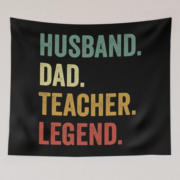 Item preview, Husband Dad Teacher Legend Funny Teacher designed and sold by RareBunny.