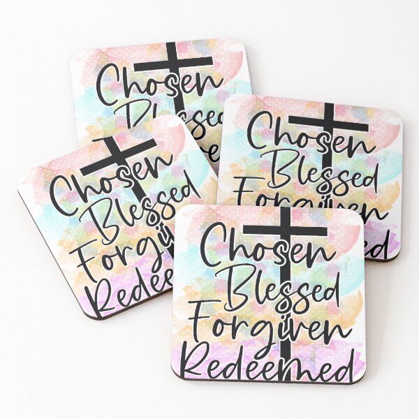 Item preview, Chosen,Blessed,Forgiven,Redeemed designed and sold by JLZS.
