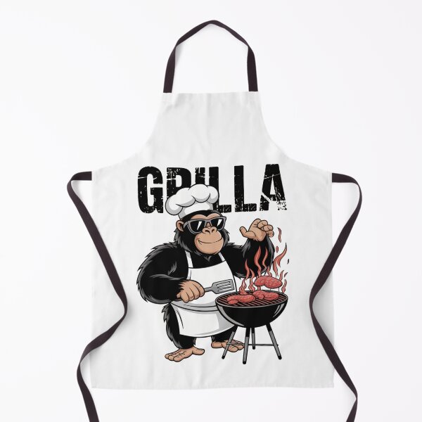 Item preview, Grilla Gorilla BBQ designed and sold by MonkiFlipp.