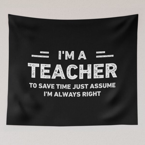 Item preview, I Am A Teacher Funny Teacher designed and sold by RareBunny.