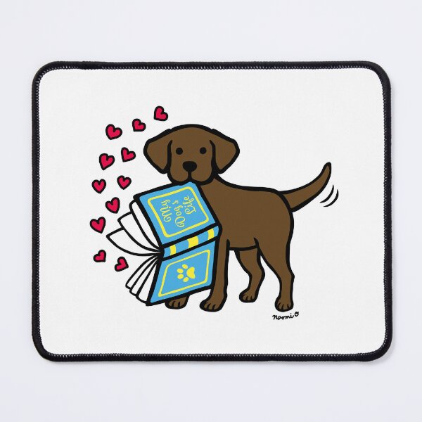 Item preview, Chocolate Labrador Book Of Love designed and sold by HappyLabradors.