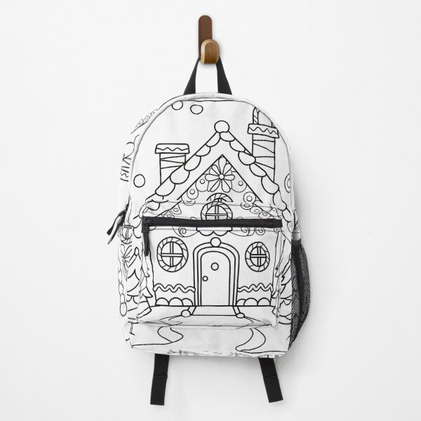 Item preview, Magical Cake House Coloring Page Pattern  designed and sold by DavidColoring.