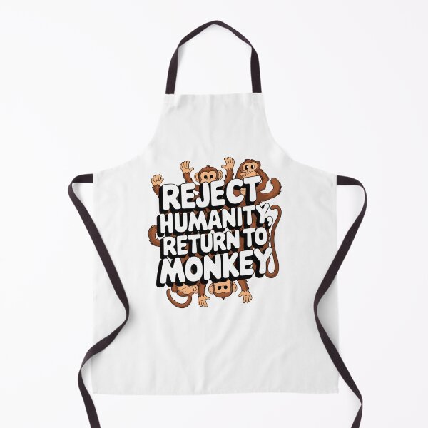 Item preview, Reject Humanity Return To Monkey designed and sold by MonkiFlipp.