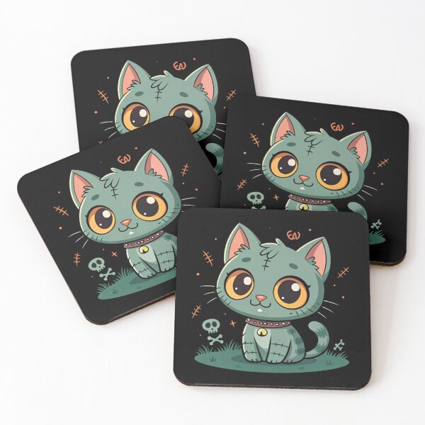 Item preview, Zombie Creepy Cat designed and sold by SignumShop.