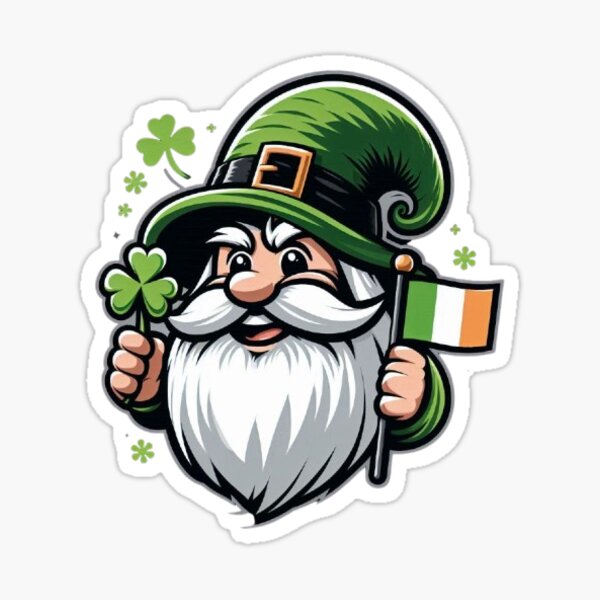 Item preview, Saint Patrick Gnome designed and sold by DeeCeeFashion.