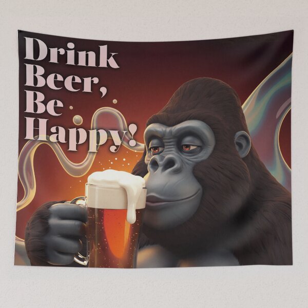 Item preview, Drink Beer,Be Happy! designed and sold by store-wasabi.