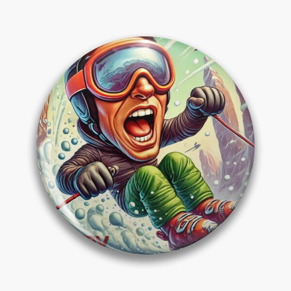 Item preview, Skier_watch my back designed and sold by e-mila.