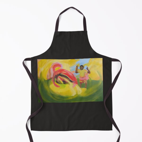 Item preview, Dynamic Acrobatics | African Action Painting designed and sold by MammothArt.