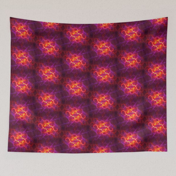 Item preview, Galactic FIRE. 3D Fractal. GalacticPatterns. SpaceAgeStyle. designed and sold by BD-LLC.
