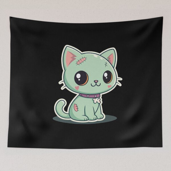 Item preview, Zombie Cute Cat designed and sold by SignumShop.