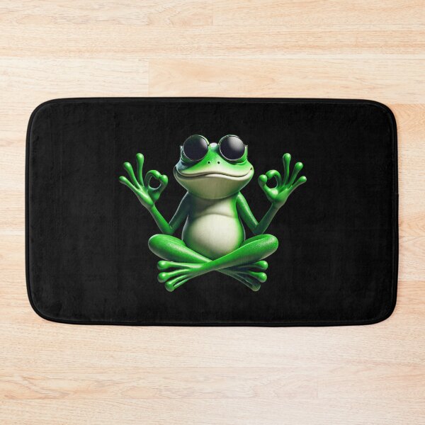 Item preview, Zen Frog – Relax and be awesome designed and sold by ATOTI.