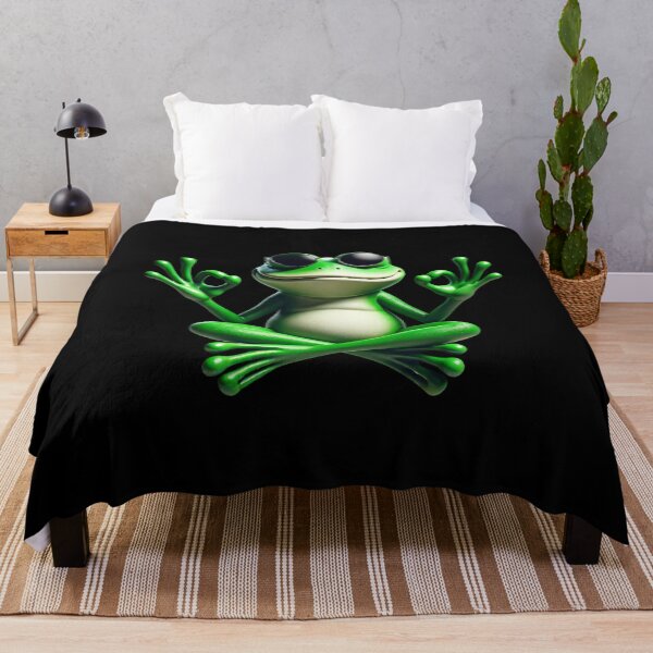 Item preview, Zen Frog – Relax and be awesome designed and sold by ATOTI.