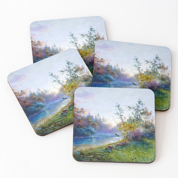 Item preview, Serene Waters – Historic Mill Scene by William Stanley Haseltine designed and sold by HistoryOnWalls.