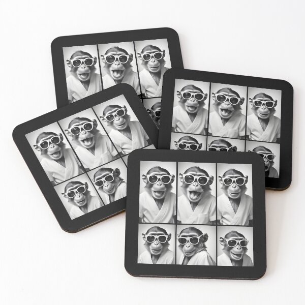 Item preview, Monkey photo booth designed and sold by DMFPRINTS.