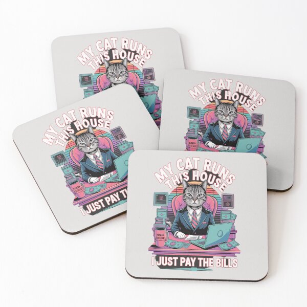 Item preview, Cat CEO – The Real Boss of the House! designed and sold by Petpixy.