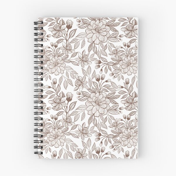 Item preview, Beautiful Mocha Mousse Vintage Floral designed and sold by NdesignTrend.