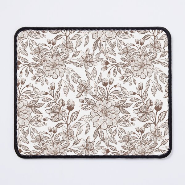 Item preview, Beautiful Mocha Mousse Vintage Floral designed and sold by NdesignTrend.