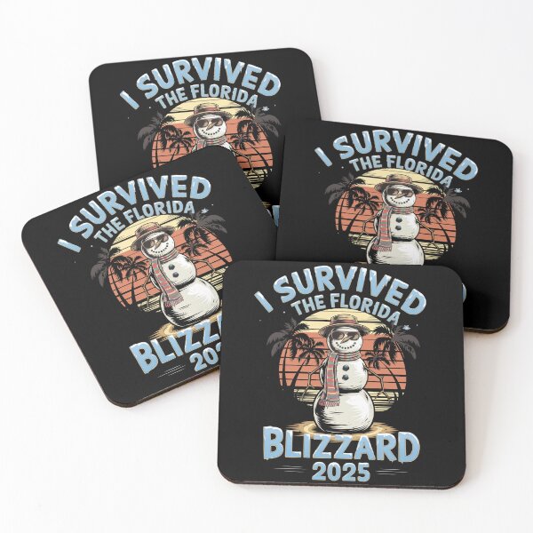 Item preview, I Survived The Florida Blizzard of 2025 Winter Snowstorm designed and sold by Kuki-shop.