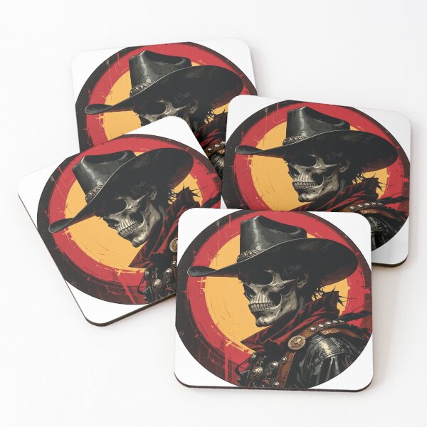 Item preview, hell cowboy, skull cowboy, cowboy skull, wild west, cowboy from hell, cowboy warior designed and sold by SavageLegion.