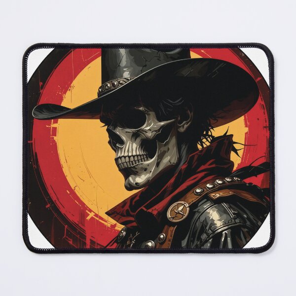Item preview, hell cowboy, skull cowboy, cowboy skull, wild west, cowboy from hell, cowboy warior designed and sold by SavageLegion.
