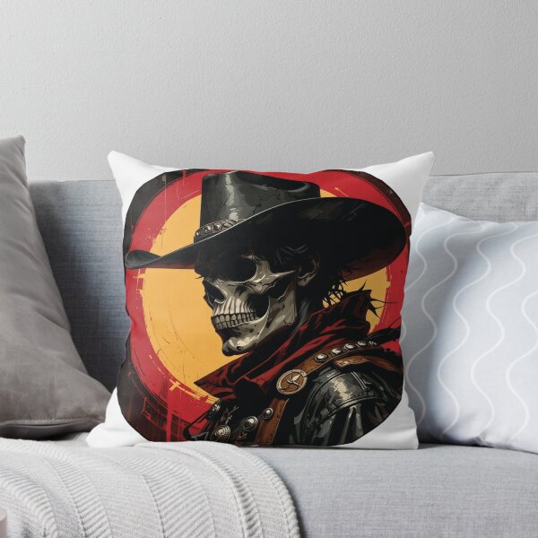 Item preview, hell cowboy, skull cowboy, cowboy skull, wild west, cowboy from hell, cowboy warior designed and sold by SavageLegion.