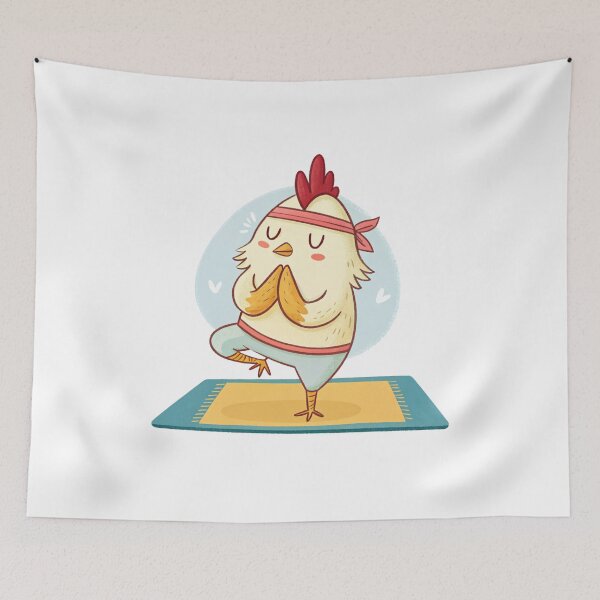 Item preview, Yoga Chicken designed and sold by SignumShop.