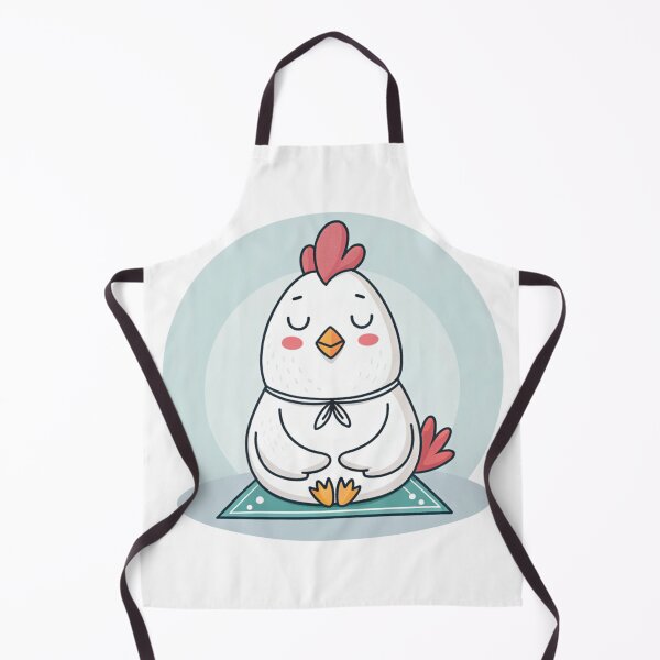 Item preview, Yoga Chicken Meditative Pose designed and sold by SignumShop.