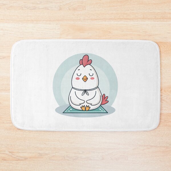 Item preview, Yoga Chicken Meditative Pose designed and sold by SignumShop.