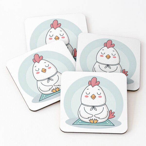 Item preview, Yoga Chicken Meditative Pose designed and sold by SignumShop.