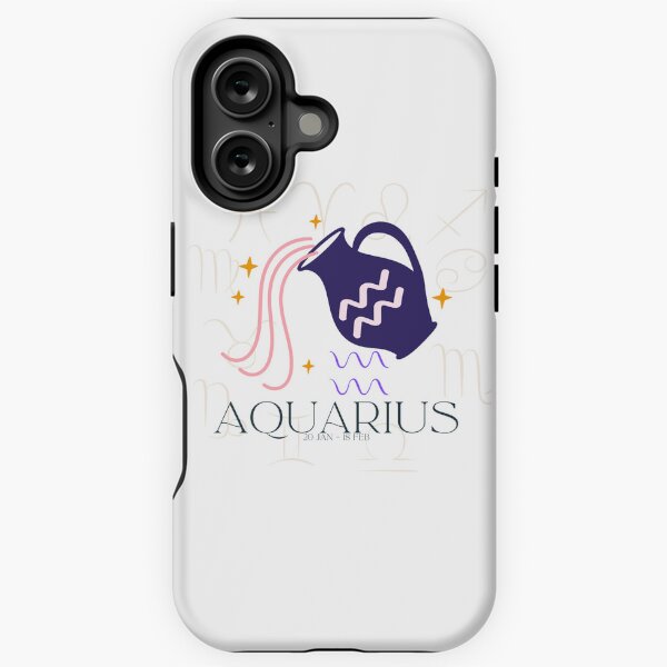 Vista previa del artículo con la obra «Zodiaco Acuario», diseñado y vendido por Printastic8Shop.