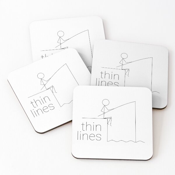 Item preview, Minimalist Fisherman Illustration - Thin Lines designed and sold by DesignWiseTeam.