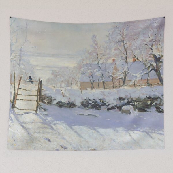 Item preview, Claude Monet - The Magpie (1868 - 1869) designed and sold by irynaartbyim.