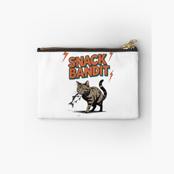 Item preview, "Snack Bandit" - Funny Cat Design designed and sold by Furry Paw  Prints.