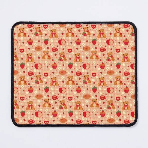 Item preview, Strawberry teddy bear picnic  designed and sold by Osaseredesigns.