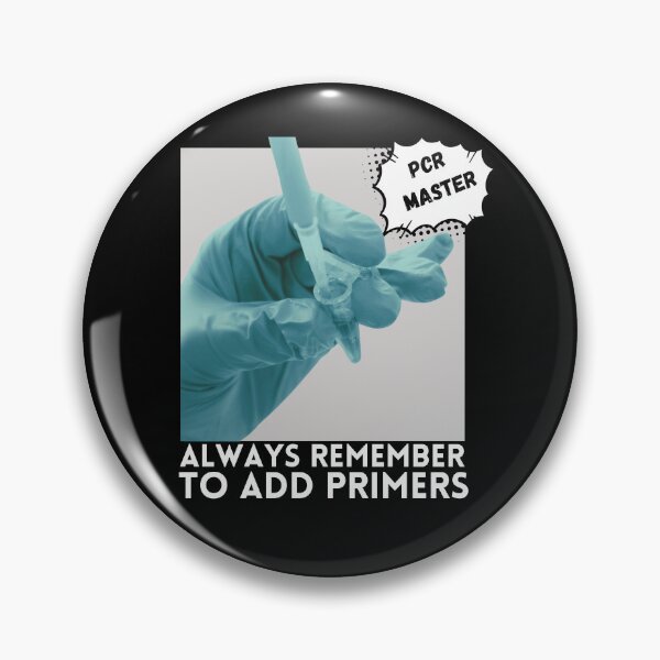 Item preview, PCR master always remember to add primers (white) designed and sold by MySciPic.