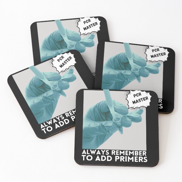 Item preview, PCR master always remember to add primers (white) designed and sold by MySciPic.