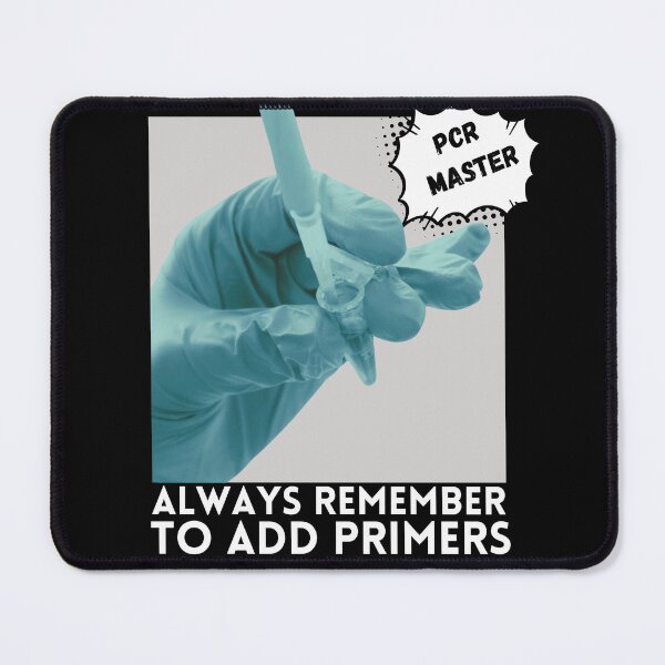 Item preview, PCR master always remember to add primers (white) designed and sold by MySciPic.