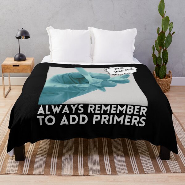 Item preview, PCR master always remember to add primers (white) designed and sold by MySciPic.