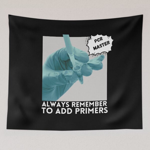 Item preview, PCR master always remember to add primers (white) designed and sold by MySciPic.