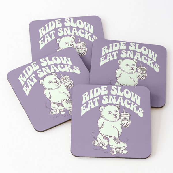 Item preview, Ride Slow Eat Snacks, Funny Gift for Streetwear Lovers designed and sold by MikeKart.