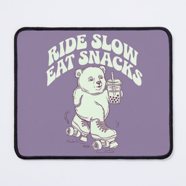 Item preview, Ride Slow Eat Snacks, Funny Gift for Streetwear Lovers designed and sold by MikeKart.