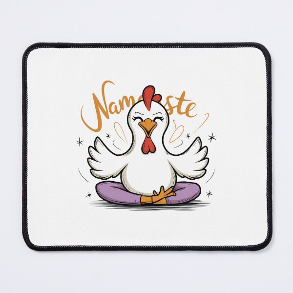 Item preview, Yoga Chicken Namaste designed and sold by SignumShop.