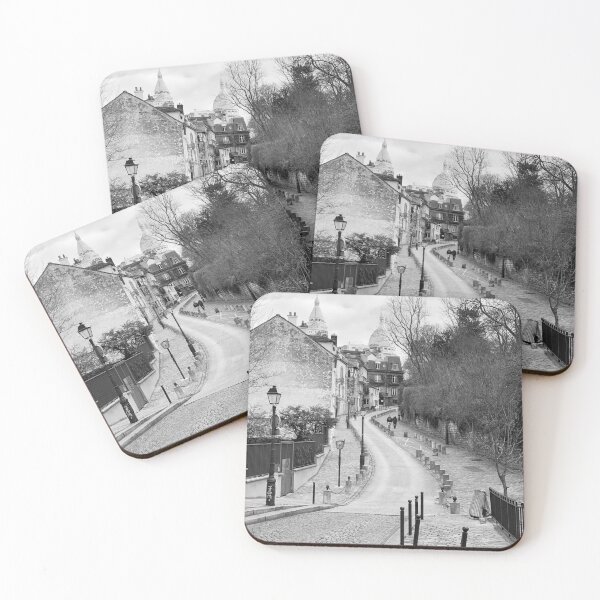 Item preview, Streetview in Montmartre Paris designed and sold by AxRiiseDesign.