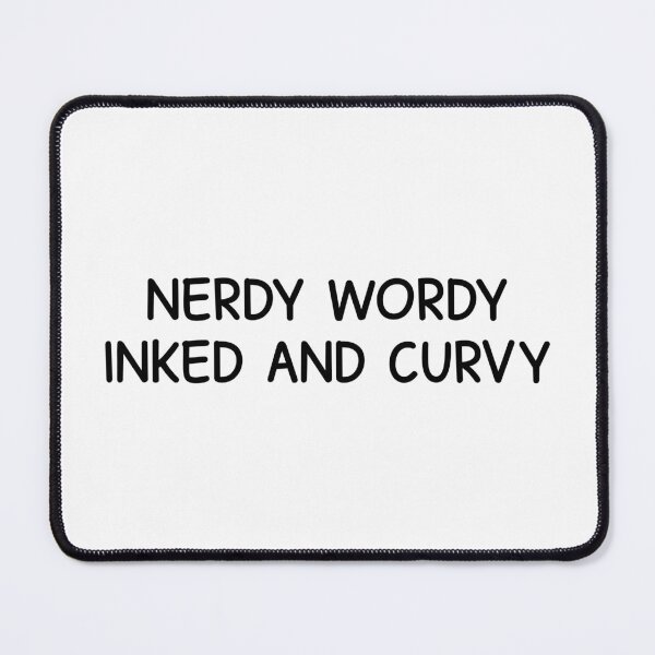 Item preview, nerdy wordy inked and curvy designed and sold by designing01Ar3.