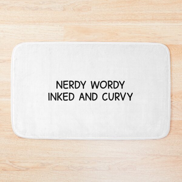 Item preview, nerdy wordy inked and curvy  designed and sold by designing01Ar3.