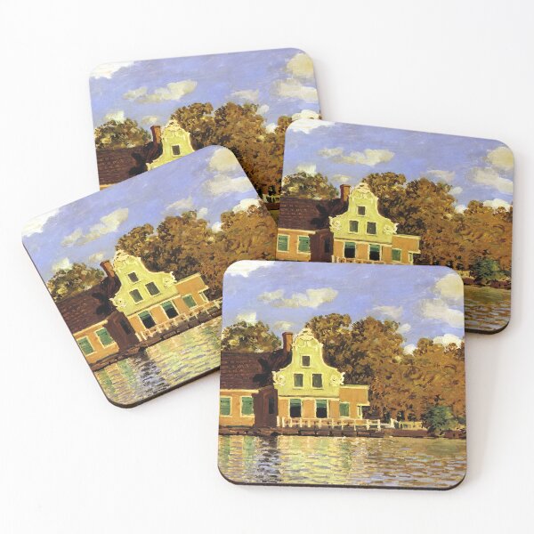 Item preview, Claude Monet - Houses on the Zaan River at Zaandam designed and sold by irynaartbyim.