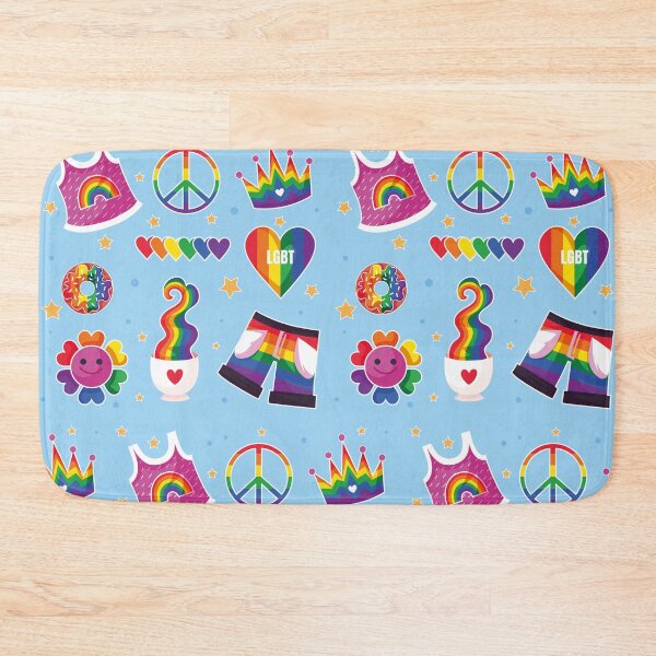 Item preview, colorful pride month pattern, lgbtqia designed and sold by Mauswohn.