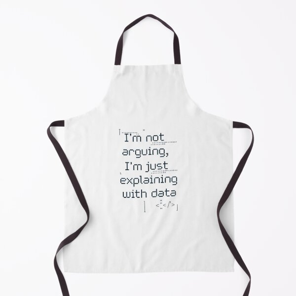 Item preview, Not Arguing Just Explaining With Data Nerd designed and sold by Cheerhub.