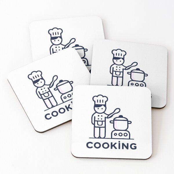 Item preview, Minimalist Cooking Chef Icon designed and sold by Akioos.
