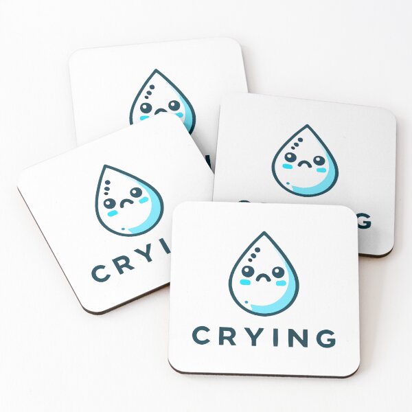 Item preview, Crying Teardrop Cute Cartoon designed and sold by Akioos.